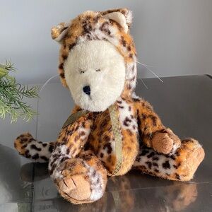 Boyd’s Bears Head Bean Collection Leopard Cat Teddy cosplay